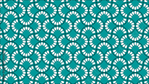 Unique Fan Pattern. Unique fan vector pattern. fan illusion pattern.