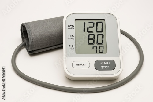 A digital Blood Pressure Machine photo