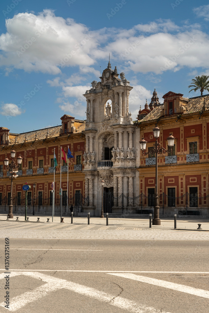 Fototapeta premium Siviglia - Andalusia - Spagna - Palazzo San Telmo