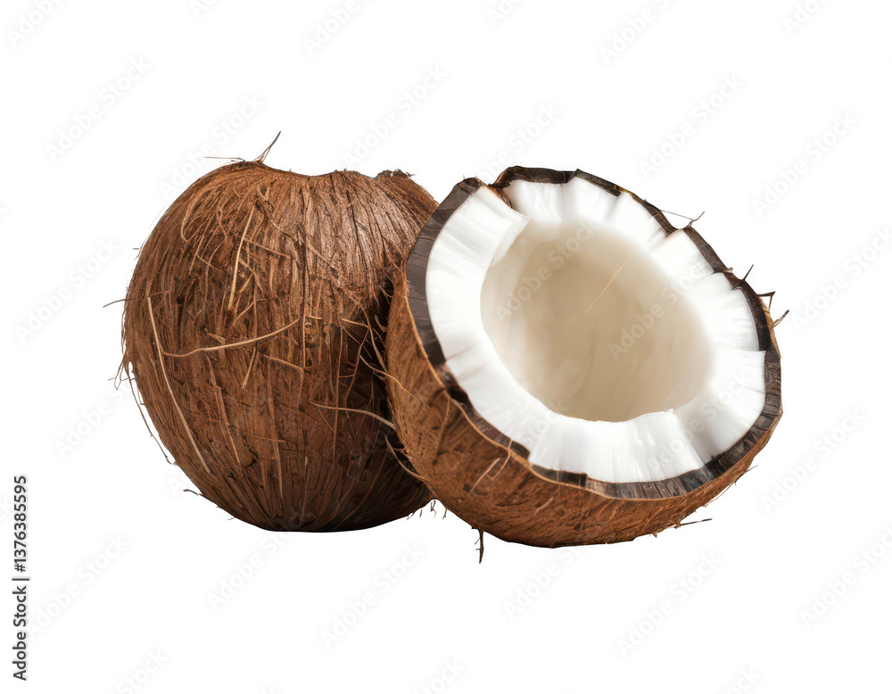 coconut on white background, on transparent background png coconut on white background, on transparent background png