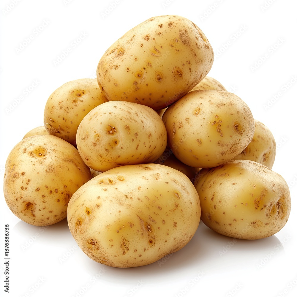 Pile of Fresh Potatoes Pile of Fresh Potatoes