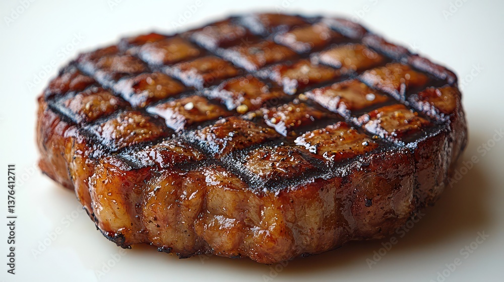 A_grilled_steak_with_perfect A_grilled_steak_with_perfect