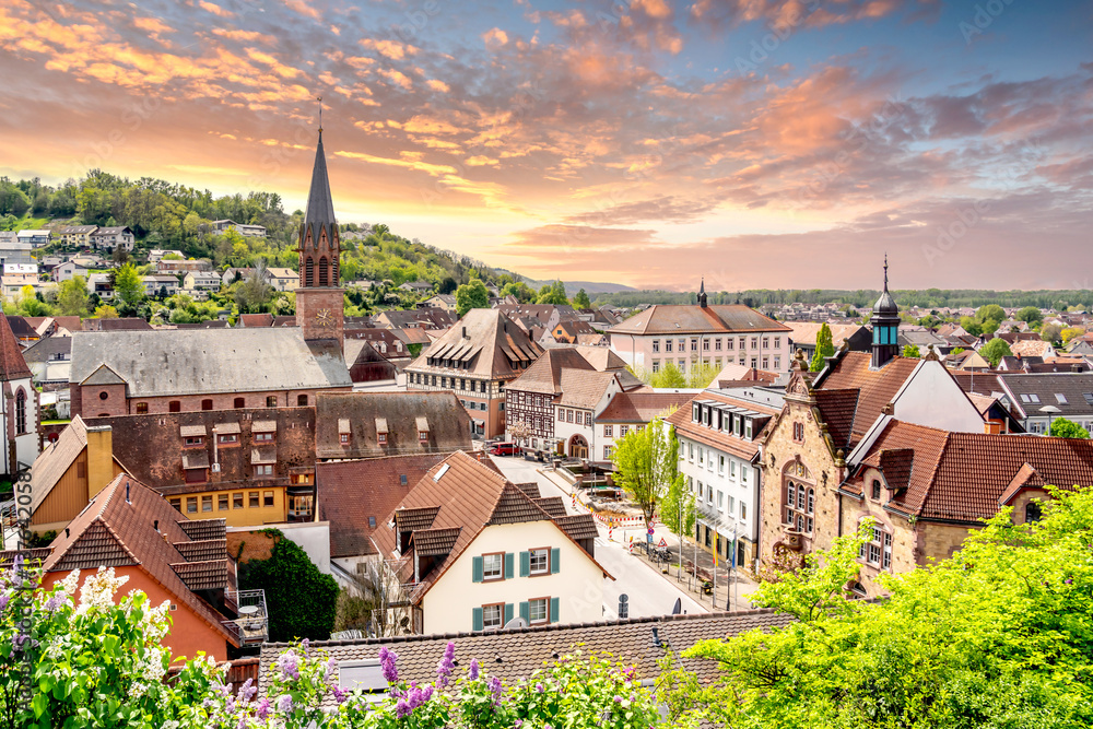 Fototapeta premium Altstadt, Weingarten, Deutschland 