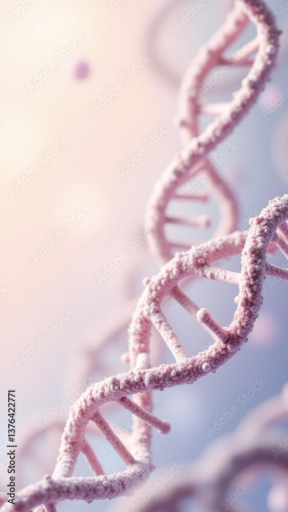 GLP-1 protein with a molecular structure, scientific research concept. GLP-1 protein with a molecular structure, scientific research concept.