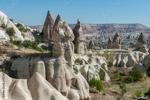 Goreme National Park, Nevsehir city surroundings, Cappadocia, UNESCO World Heritage Site, Turkey.