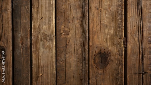Rustic Aged Wooden Plank Texture – Vintage Natural Wood Background