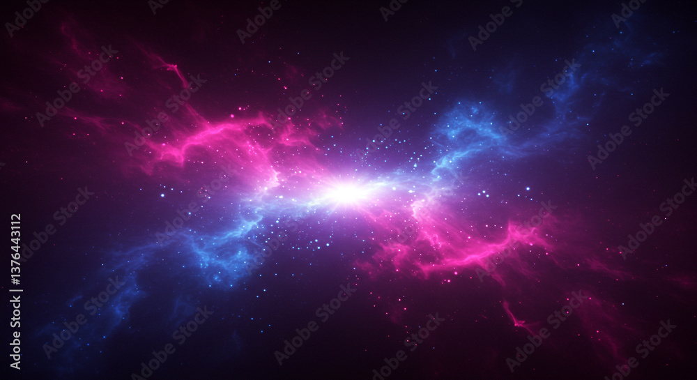 Fototapeta premium Abstract Lightning Background Design for Modern Graphic Projects