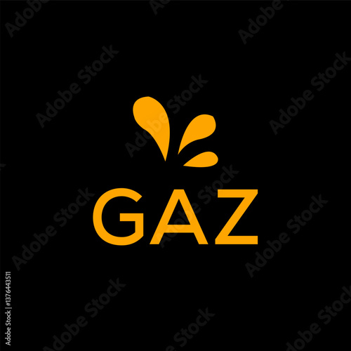 GAZ creative minimalist letter logo.		
