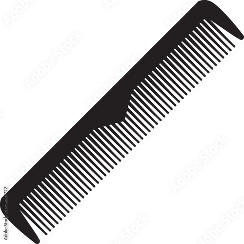 Classic Comb Vector Art illustration