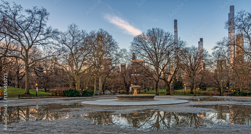 Central Park in spring