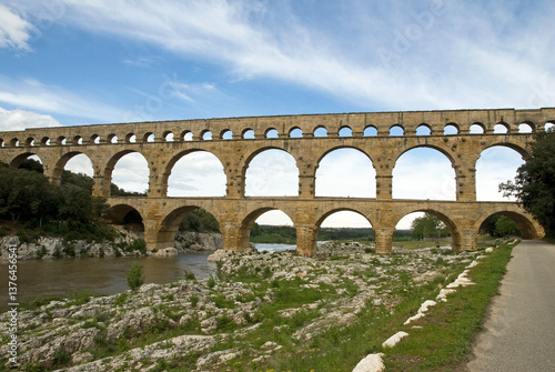 Pont du Gard, Patrimoine de l'UNESCO,  30, Gard, France