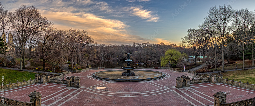 Bethesda Terrace and Fountain