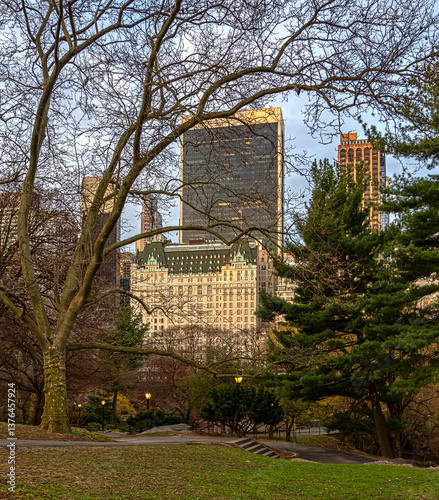 Central Park in spring