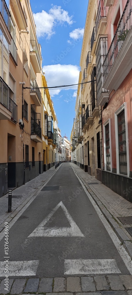 Fototapeta premium Enge Straße in Cordoba