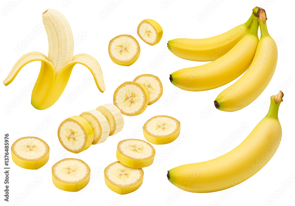 Set of bananas Set of bananas