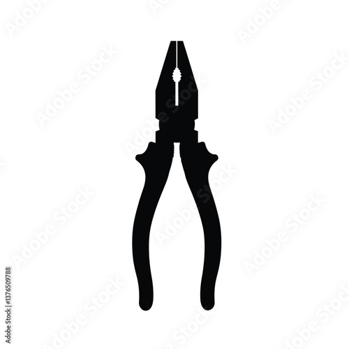 pliers on a white background