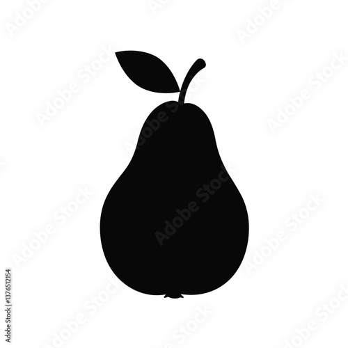 pear isolated on white