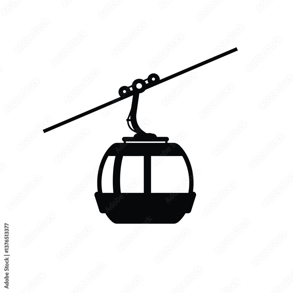 Fototapeta premium the cable car