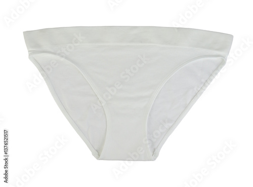 White panty for woman on transparent background