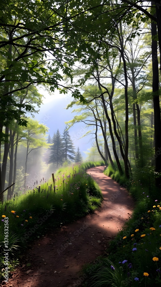 Fototapeta premium Enchanted Forest Pathway