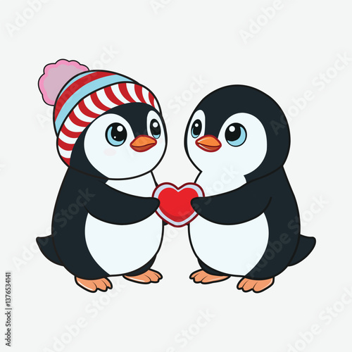 Penguin vector penguin with love balloon vector couple penguin vector single penguin vector penguin hold ice cream vector family penguin vector cartoon penguin vector. 