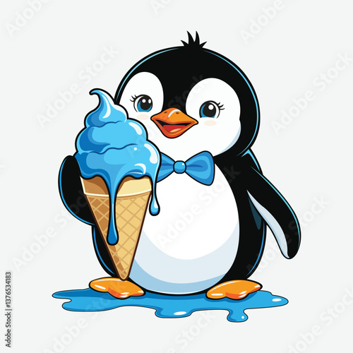 Penguin vector penguin with love balloon vector couple penguin vector single penguin vector penguin hold ice cream vector family penguin vector cartoon penguin vector. 