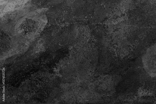 Abstract black and grey texture with soft gloomy atmosphere