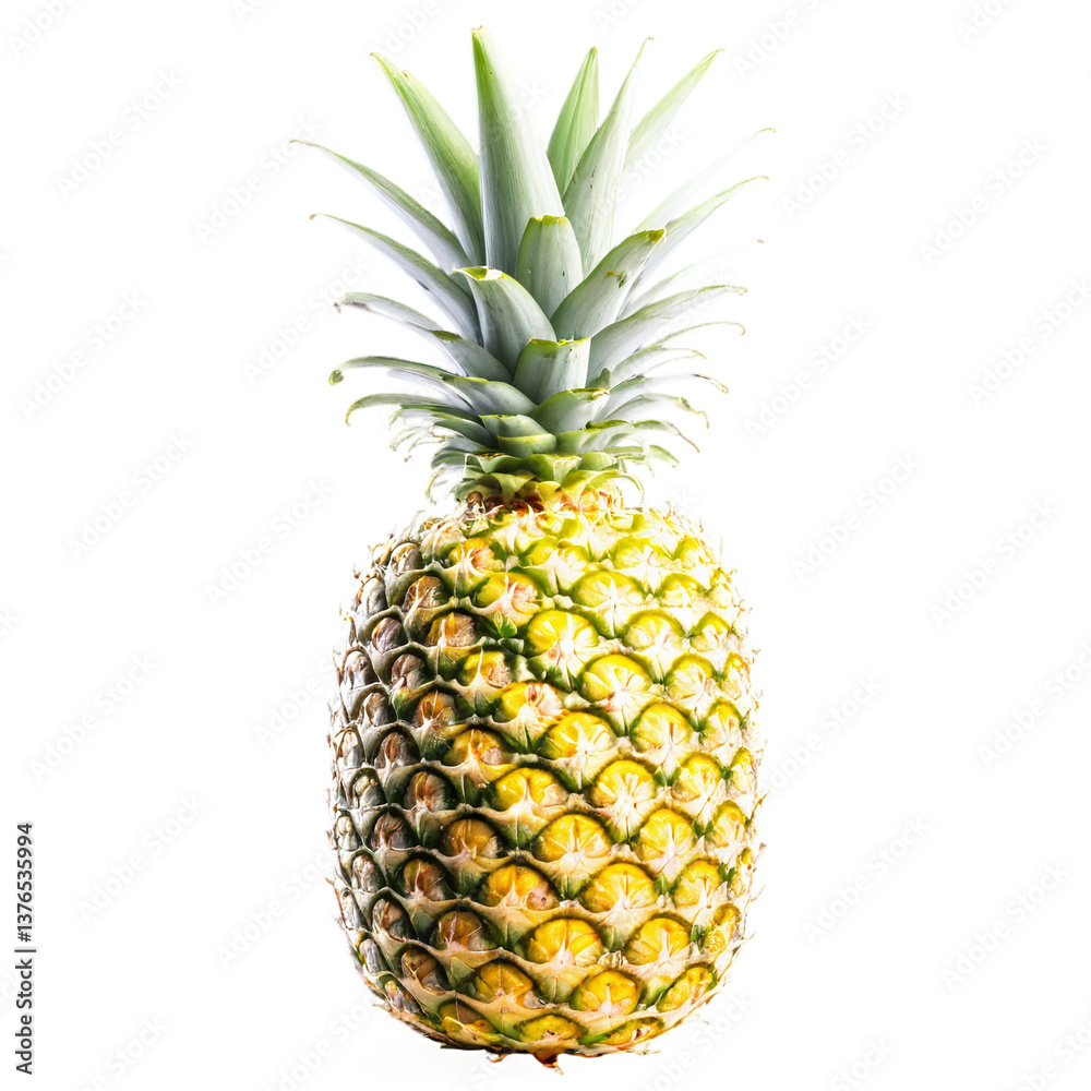 Fototapeta premium pineapple isolated on transparent background