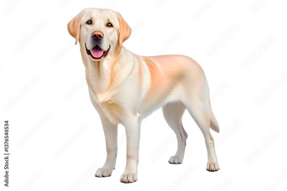 golden retriever isolated on white golden retriever isolated on white