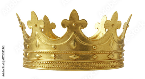 Obraz na płótnie Isolated Golden Crown