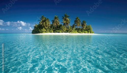 Tropical island paradise