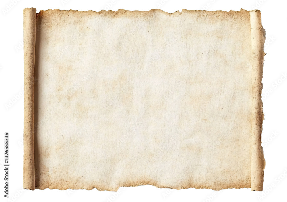 Fototapeta premium Old parchment paper texture background