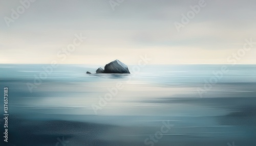 Solitude in Open Ocean