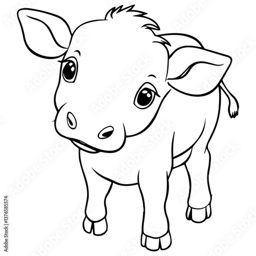 funny cow cartoon