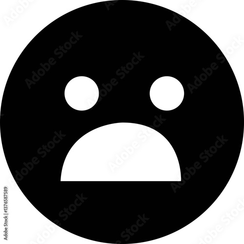 Doodle Emoji face icon. drawn sketch style. different expression emotion mood in flat isolated on transparent background