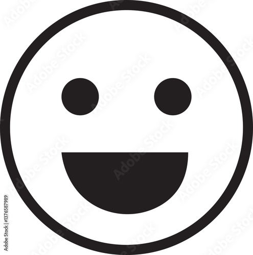 Doodle Emoji face icon. drawn sketch style. different expression emotion mood in line isolated on transparent background