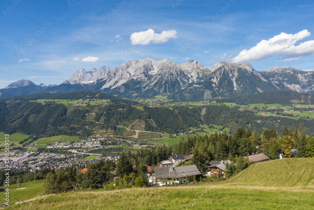 Planai, Alpenblick, Österreich, Steiermark, Schladming