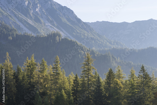 Obraz na płótnie Ramsau am Dachstein, Steiermark, Österreich, Ramsau w salonie