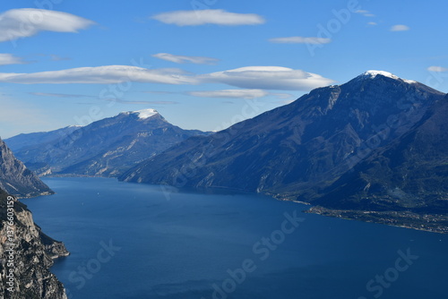 Obraz na płótnie Schöne Landschaft bei Tignale oberhalb vom Gardasee w salonie