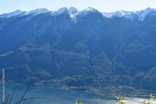 Blick zum Gardasee bei Tignale 