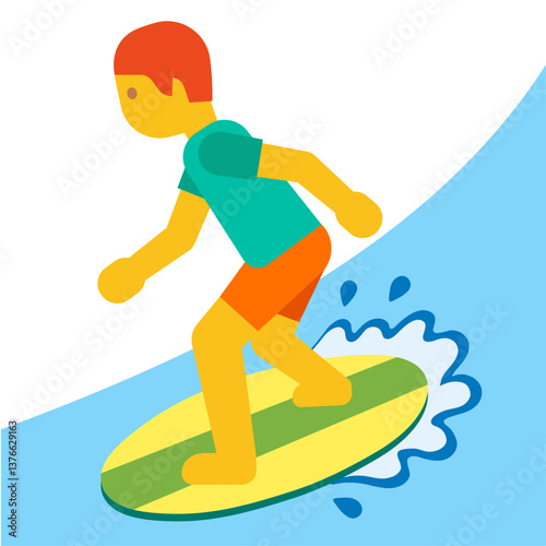 Man Surfing
