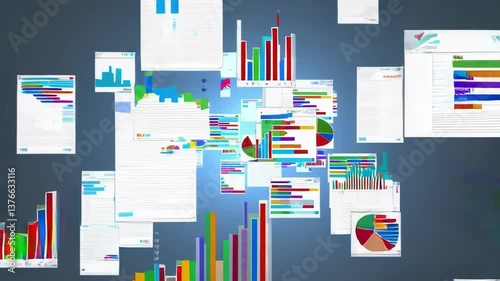 Visual Representation of Data Overload Stress
