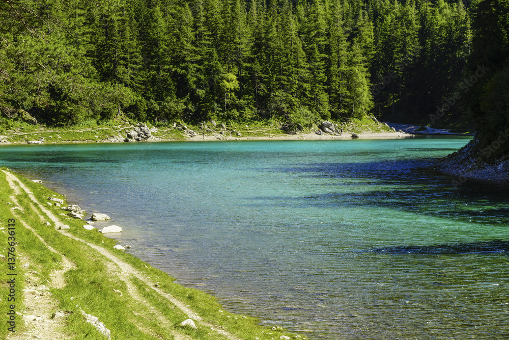 Tragöss, Grüner See, Österreich, Steiermark