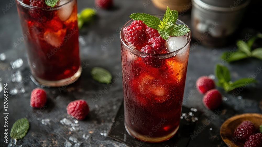 Refreshing Raspberry Iced Tea Refreshing Raspberry Iced Tea