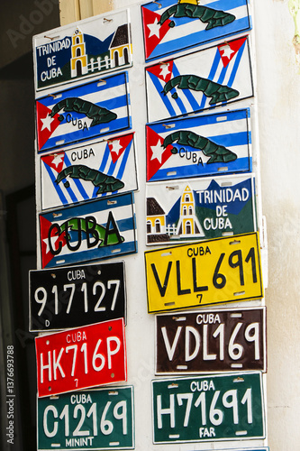 Obraz na płótnie Kuba, Trinidad, Sancti Spiritus w salonie