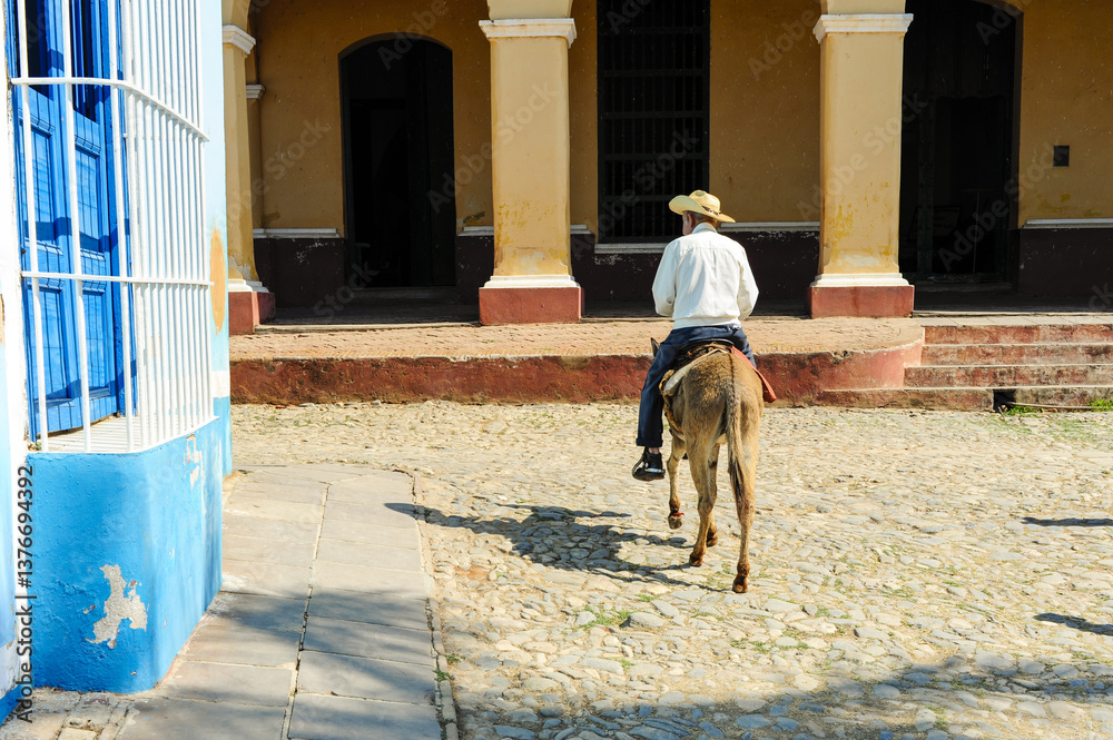 Kuba, Trinidad, Plaza Mayor, Sancti Spiritus