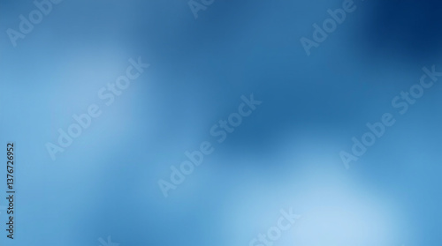 Dreamy Light Blue Blur with Watercolor Texture