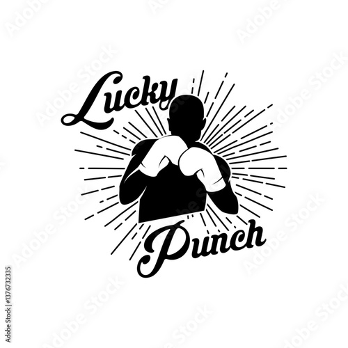 boxing club labels, emblems and design elements. Vector illustration.