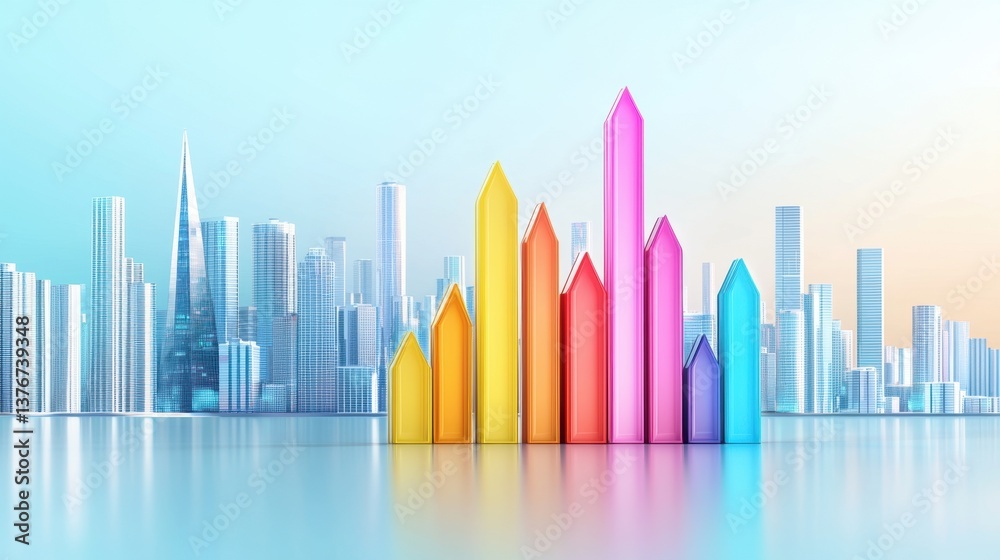 Futuristic business employee well-being in a vibrant city skyline infographic optimizing workplace dynamics Futuristic business employee well-being in a vibrant city skyline infographic optimizing workplace dynamics