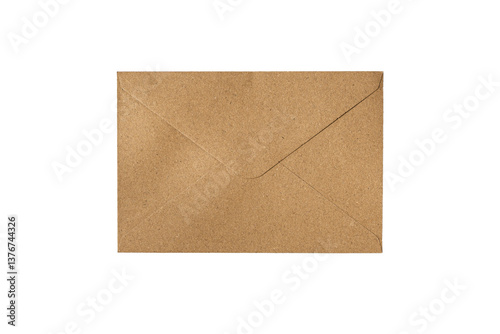 Closed brown craft envelope